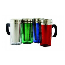 1371 - Caneca Inox e Acrílico 450ml