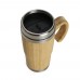 18645 - Caneca Inox e Bambu 500ml
