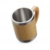 1866- Caneca inox e Bambu 300ml