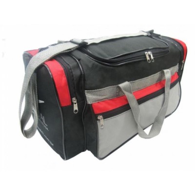 BO228 - Bolsa de Viagem em Nylon e Bolsos Externos