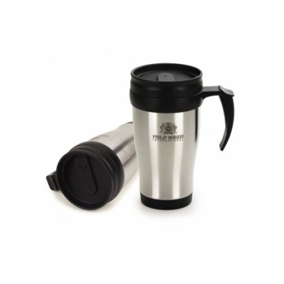6054 - Caneca Inox com Tampa 400ml